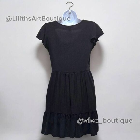 Forever 21 Flutter Tiered Mini Dress(C010)-Size S for Women - Picture 4 of 11